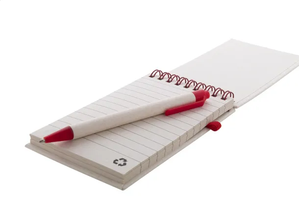 Relact Jot notes od kartona mlijeka, A6 Crvena