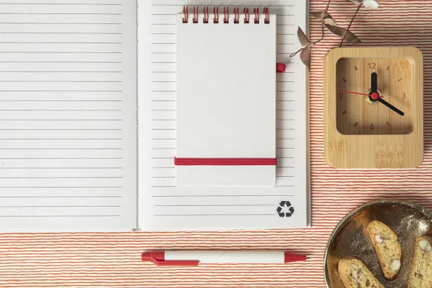 Relact Jot milk carton notebook Red