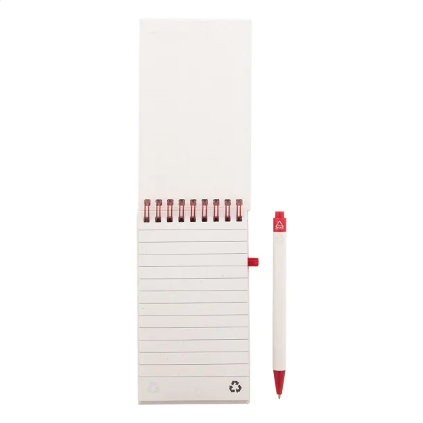 Relact Jot milk carton notebook Red