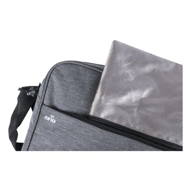 Dossix torba za dokumente, 15" Siva