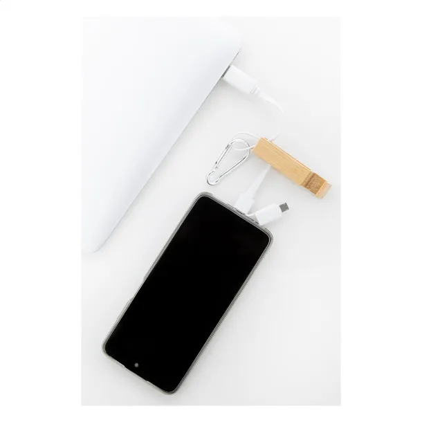 Boppy USB kabel Bijela Prirodna