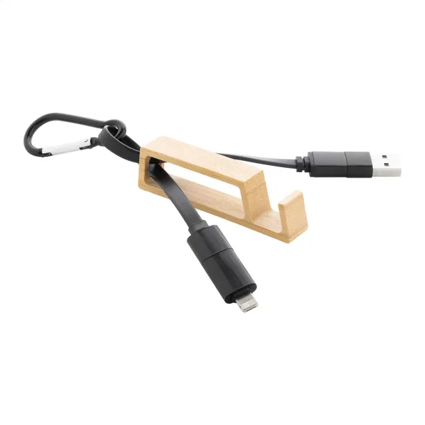 Boppy USB charger cable Black Natural