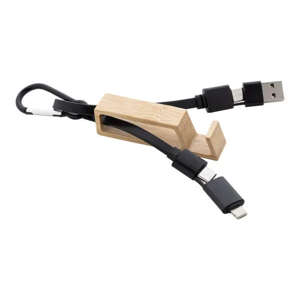 Boppy USB charger cable Black Natural