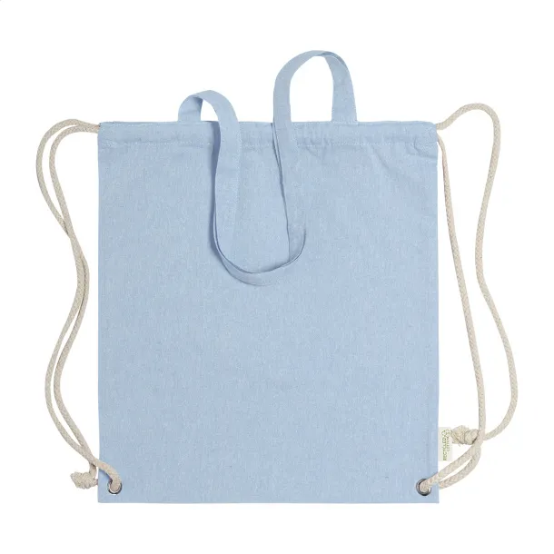 Holbery drawstring bag Light blue