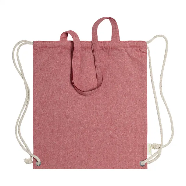 Holbery drawstring bag Red