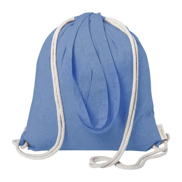 Holbery drawstring bag Blue
