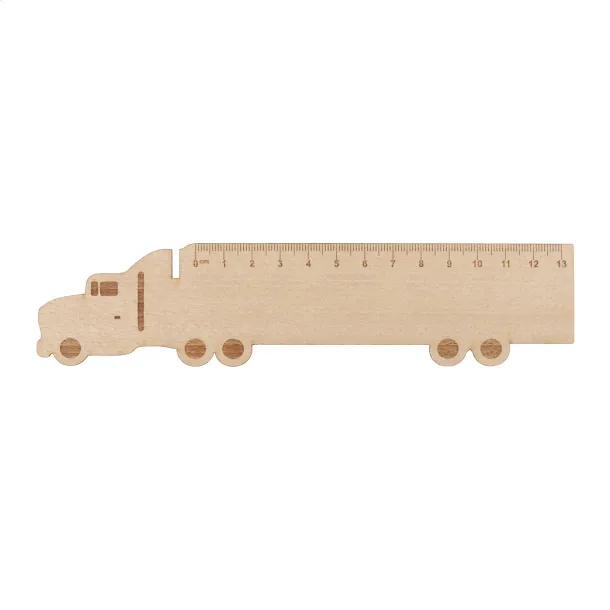 Looney wooden ruler Natural