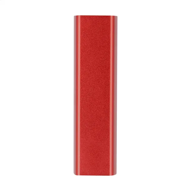 RaluBase prijenosna baterija, 2 600 mAh Crvena