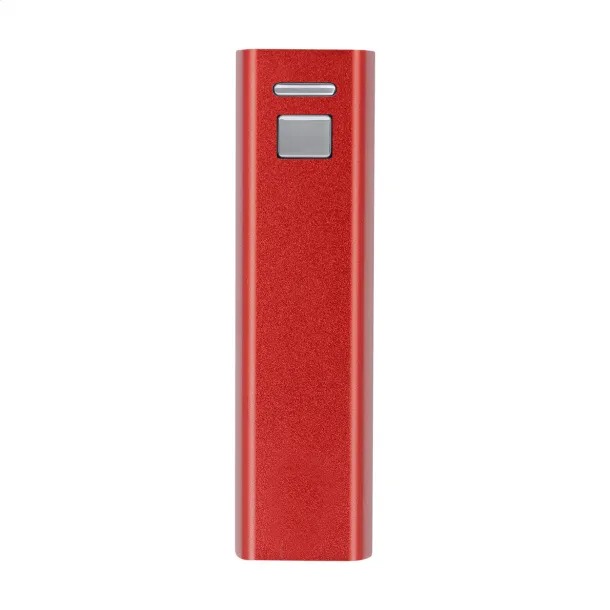 RaluBase prijenosna baterija, 2 600 mAh Crvena