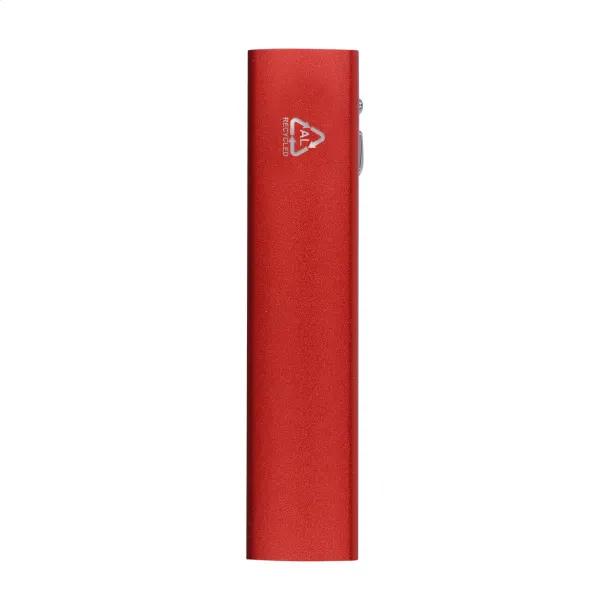 RaluBase prijenosna baterija, 2 600 mAh Crvena