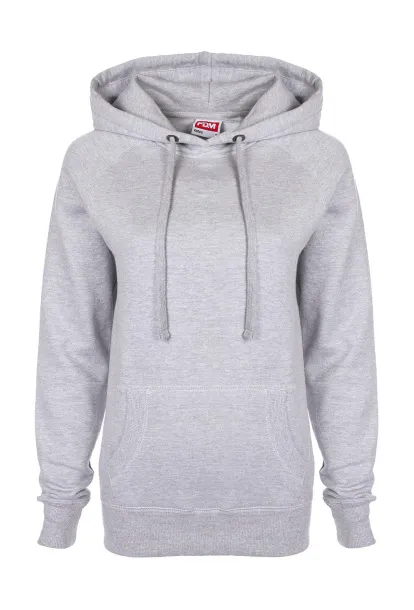  Ladies Raglan Hoodie - FDM Sport Grey