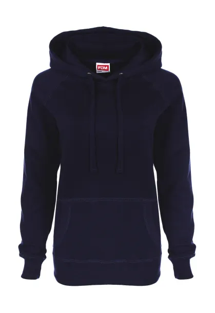  Ladies Raglan Hoodie - FDM Navy