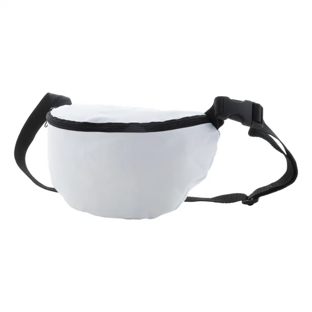 CreaWaist RFID custom RPET waist bag Black White