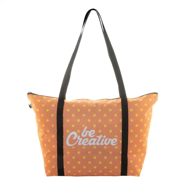 SuboShop Playa Zip personalizirana torba za plažu Crna Bijela