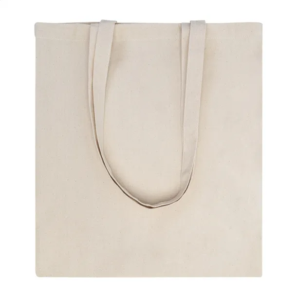 Longish 280 cotton shopping bag Natural