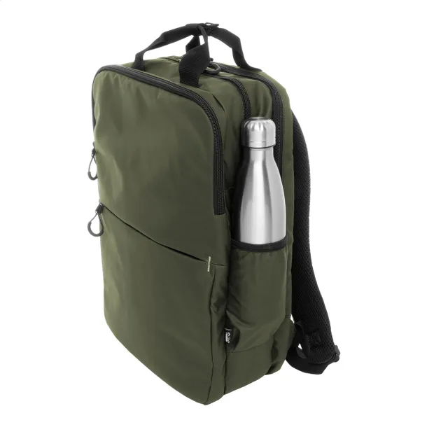 Stanford RPET ruksak, 16" Zelena