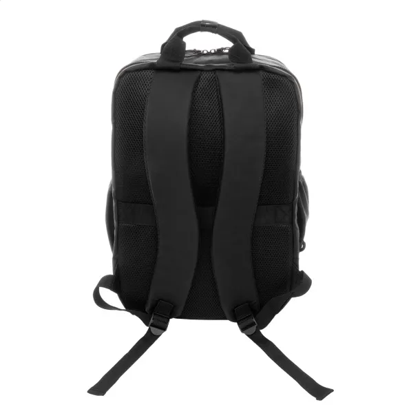 Stanford RPET ruksak, 16" Crna
