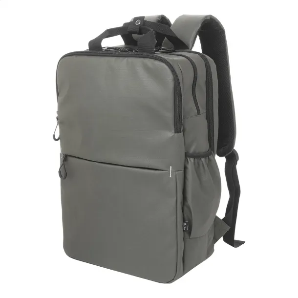 Stanford RPET ruksak, 16" Siva