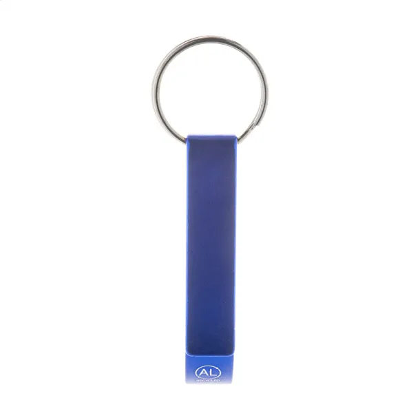 Rallop bottle opener keyring Blue