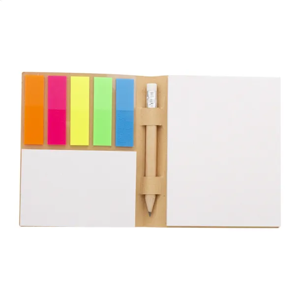 CreaStick Combo Plus Eco custom sticky notepad Natural