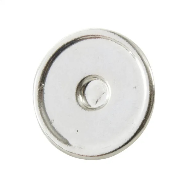 Read metal badge Silver