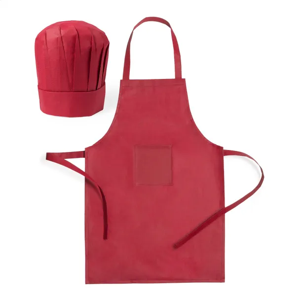 Mincok chef set for kids Red