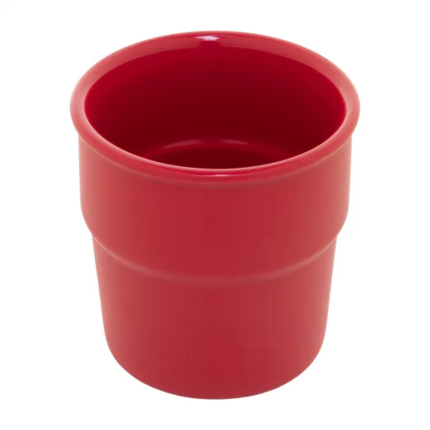 Calliope ceramic cup Red