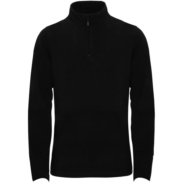 Himalaya ženska flis jakna s 1/4 patentnim zatvaračem - Roly Solid black