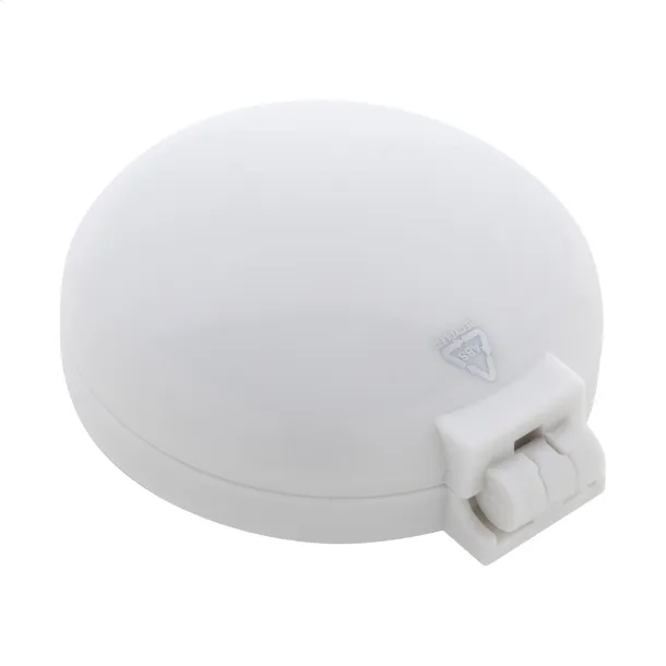 Rabrush RABS hairbrush with mirror White