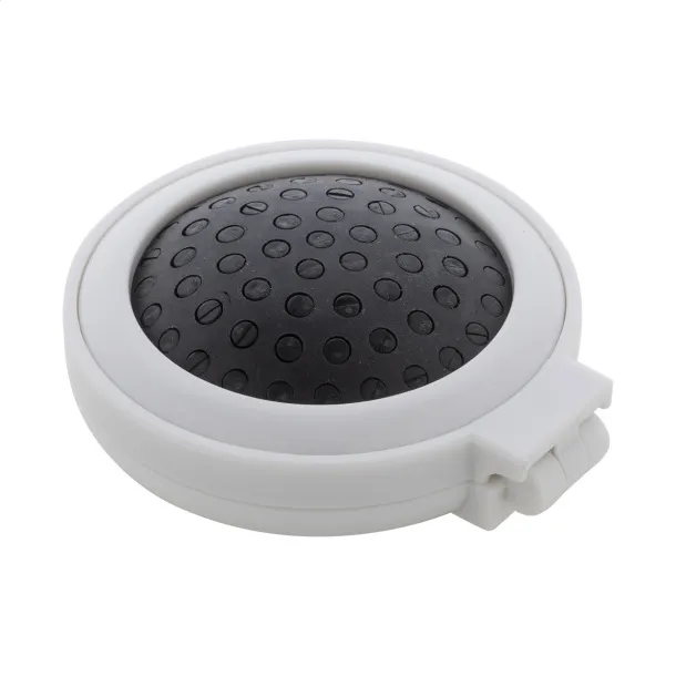 Rabrush RABS hairbrush with mirror White