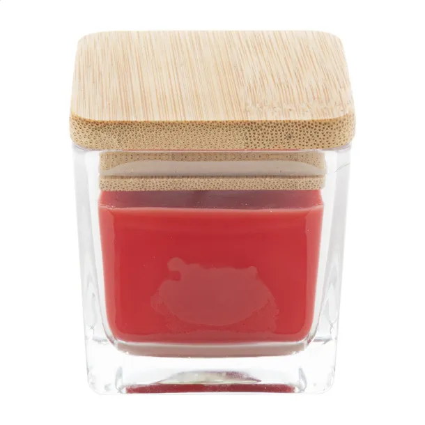 Cubama candle, vanilla Red
