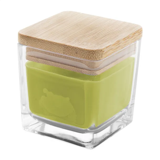 Cubama candle, vanilla Green