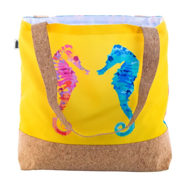 SuboShop Playa custom beach bag White Natural