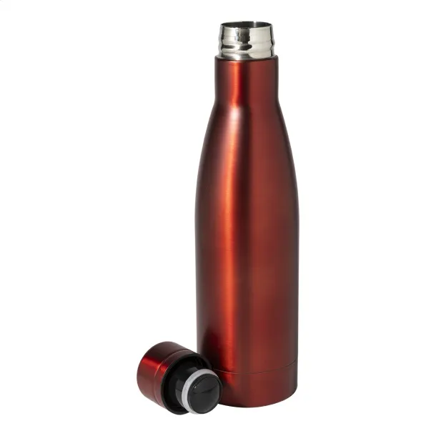 Koppar copper insulated vacuum flask Red