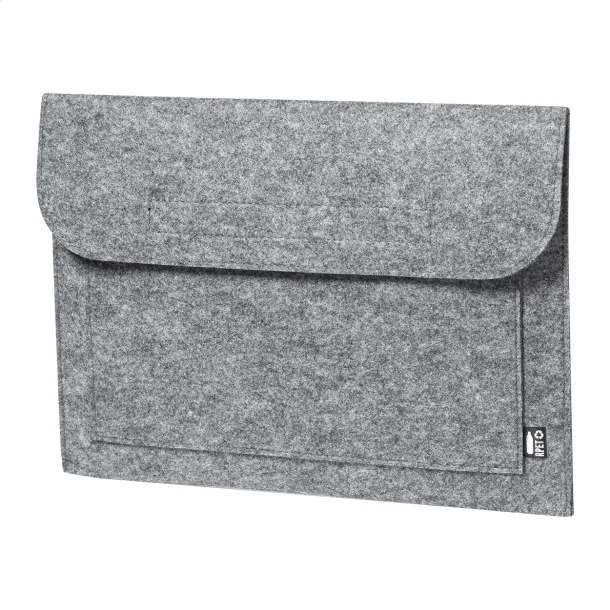 Feddox RPET laptop pouch Grey