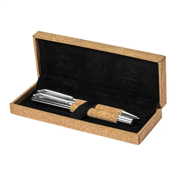 Garrya pen set Natural Silver