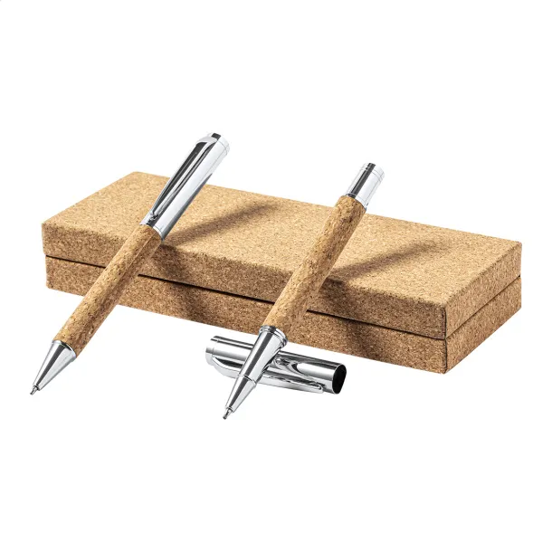 Garrya pen set Natural Silver