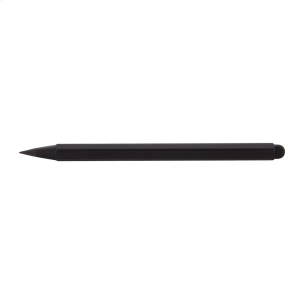 Ruloid inkless pen with ruler Black