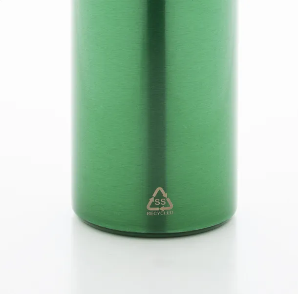 Ressuto recycled stainless steel bottle Green