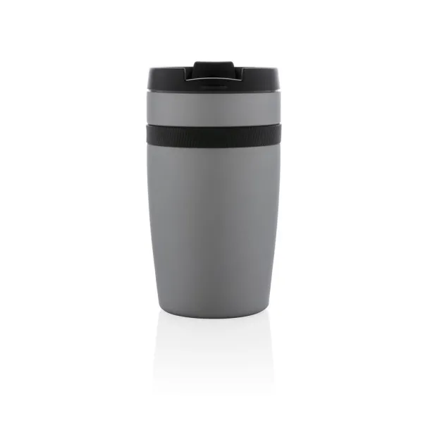  Siera termo šalica za kavu, 280 ml - XD Xclusive Srebrna Crna
