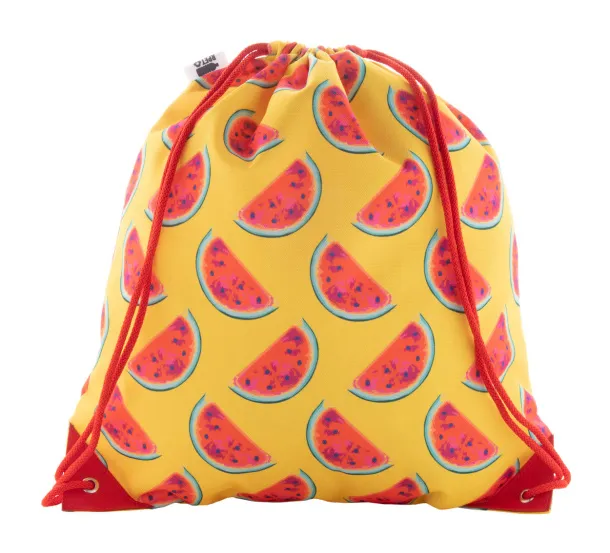 CreaDraw Supreme custom drawstring bag Red White