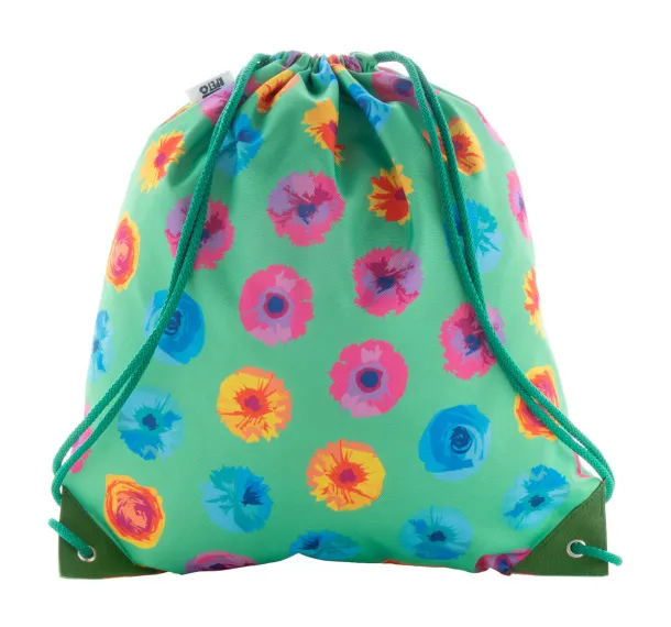 CreaDraw Supreme custom drawstring bag Green White