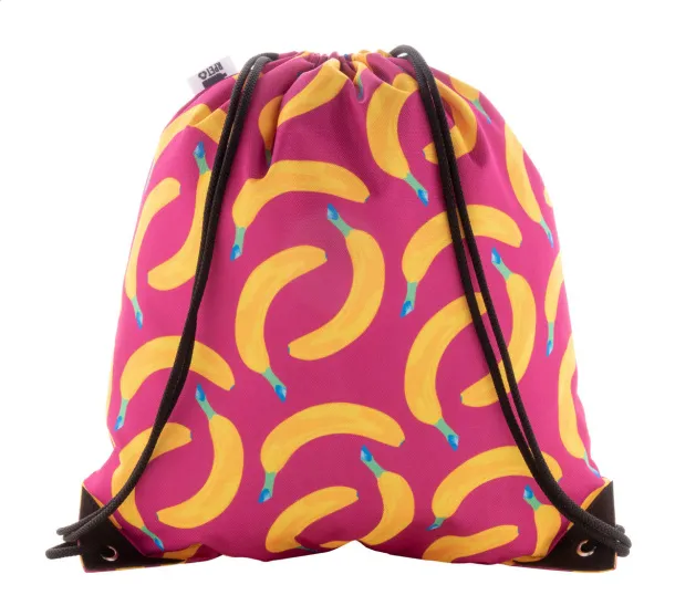 CreaDraw Supreme custom drawstring bag Black White
