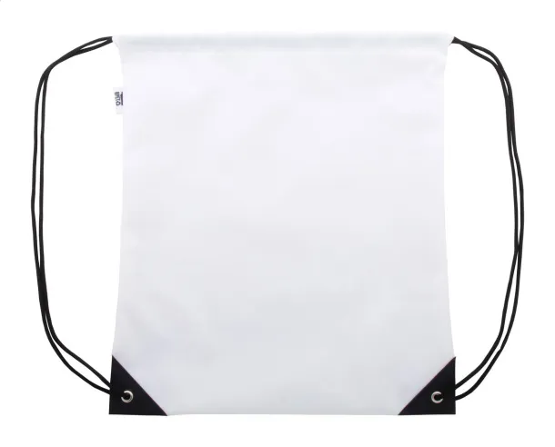 CreaDraw Supreme custom drawstring bag Black White