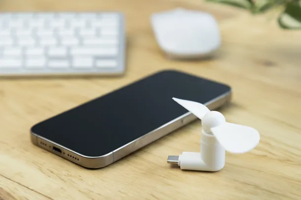 Blobile smartphone fan White