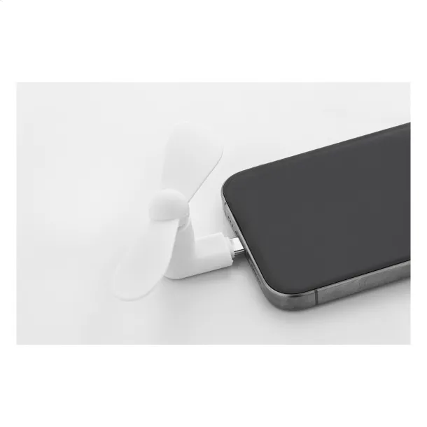 Blobile smartphone fan White