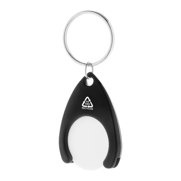 Neppy RABS trolley coin keyring Black