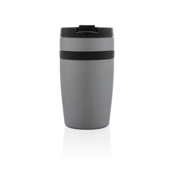  Sierra leak proof vacuum coffee tumbler - XD Xclusive Silver Black