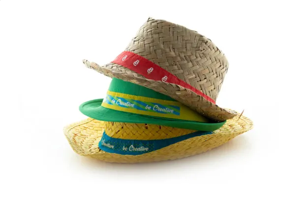 Flocke hat band Yellow