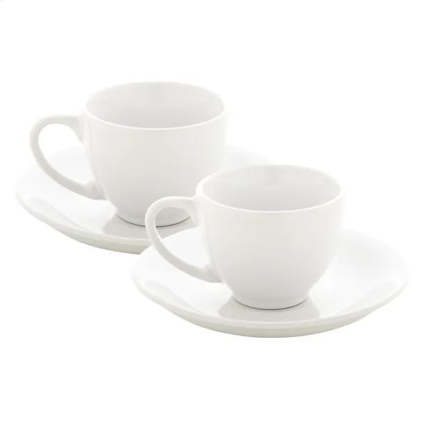 Mocca set šalica za espresso Bijela